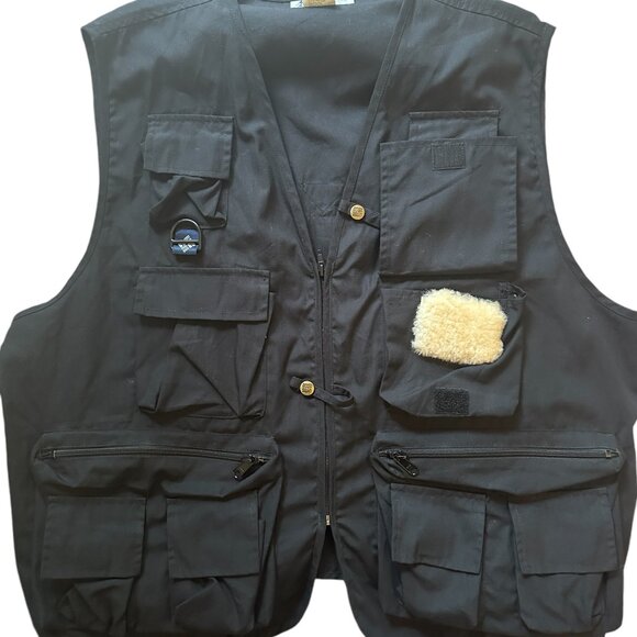 Columbia  PFG black fishing vest size XXL-XXXL - Picture 1 of 7